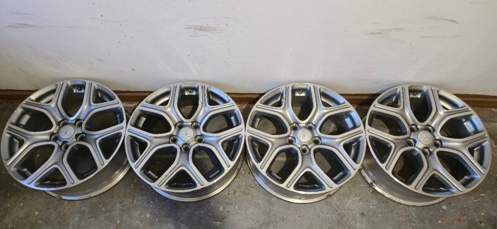 Mitsubishi Outlander III 2013 lichtmetalen velgen orgineel, Ophalen, 18 inch, Gebruikt, Velg(en)