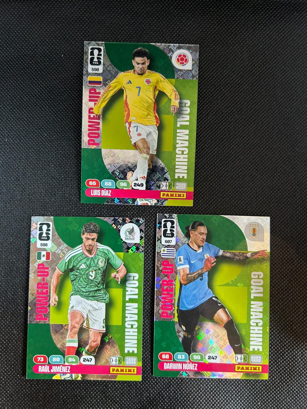 Drie Goal Machine’s kaartjes, Ophalen of Verzenden, Zo goed als nieuw, Buitenlandse clubs, Poster, Plaatje of Sticker