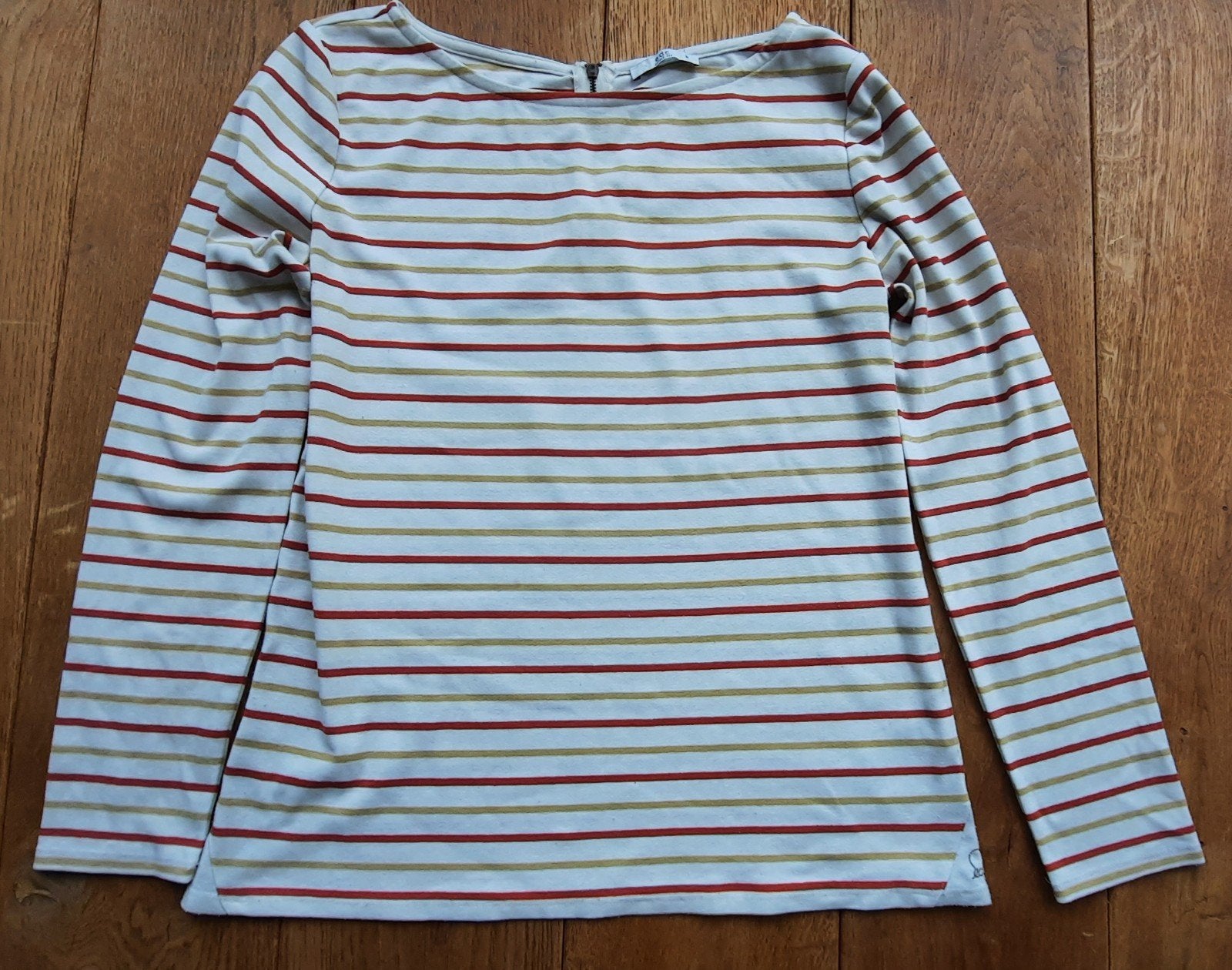Gestreept t-shirt met lange mouwen - merk EDC - maat M, EDC, Ophalen of Verzenden, Zo goed als nieuw, Maat 38/40 (M)