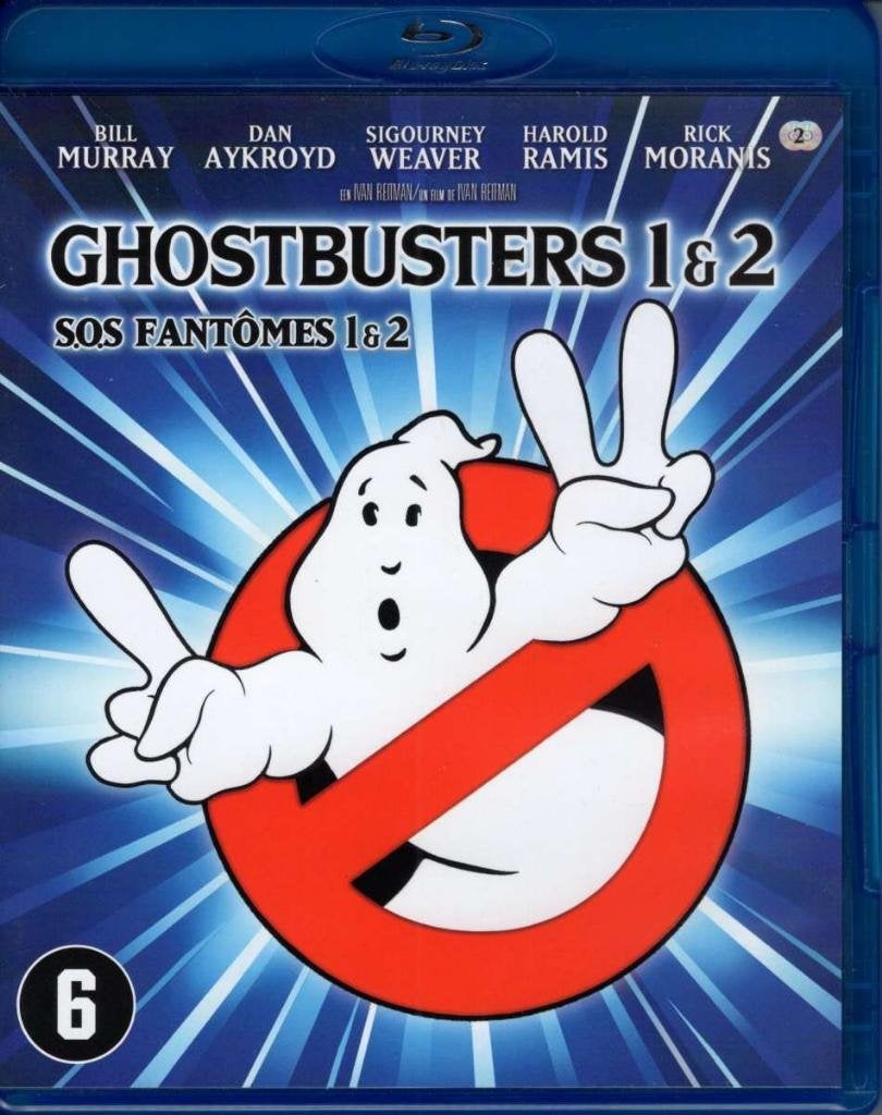 Ghostbusters 1&2 - beide films in 1 doosje - NL uitgave, Sony Interactive Entertainment Benelux B.V., Actie, Ophalen of Verzenden