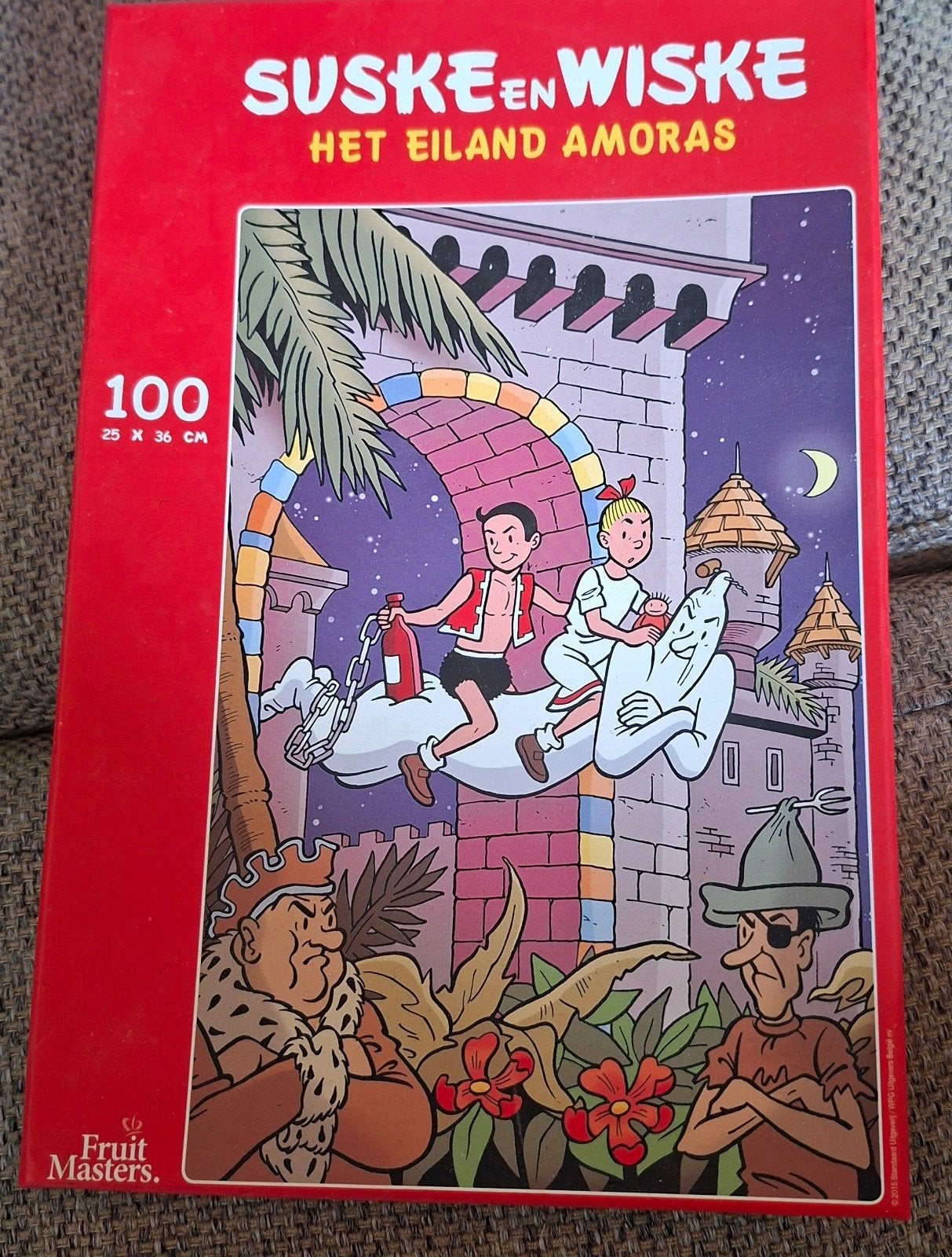 Suske & Wiske puzzel, 100 stukjes., Ophalen of Verzenden, Meer dan 50 stukjes, Nieuw, 6 jaar of ouder