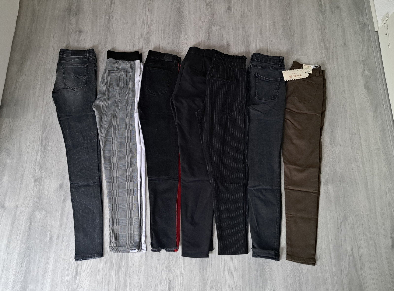 kledingpakket broeken jeans moderne merkkleding maat 36 s, Ophalen of Verzenden, Zo goed als nieuw, Maat 36 (S)