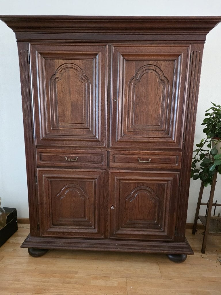 Eiken kast, Antiek en Kunst, Antiek | Meubels | Kasten, Ophalen