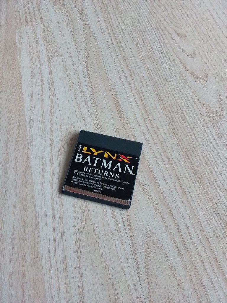 Atari Lynx Game - Batman Returns (Losse Cartridge) - Getest, Spelcomputers en Games, 1 speler, Ophalen of Verzenden, Vanaf 3 jaar