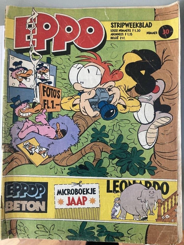 Eppo 1980 nummer 30, Boeken, Stripboeken, Eén stripboek, Verzenden, Gelezen