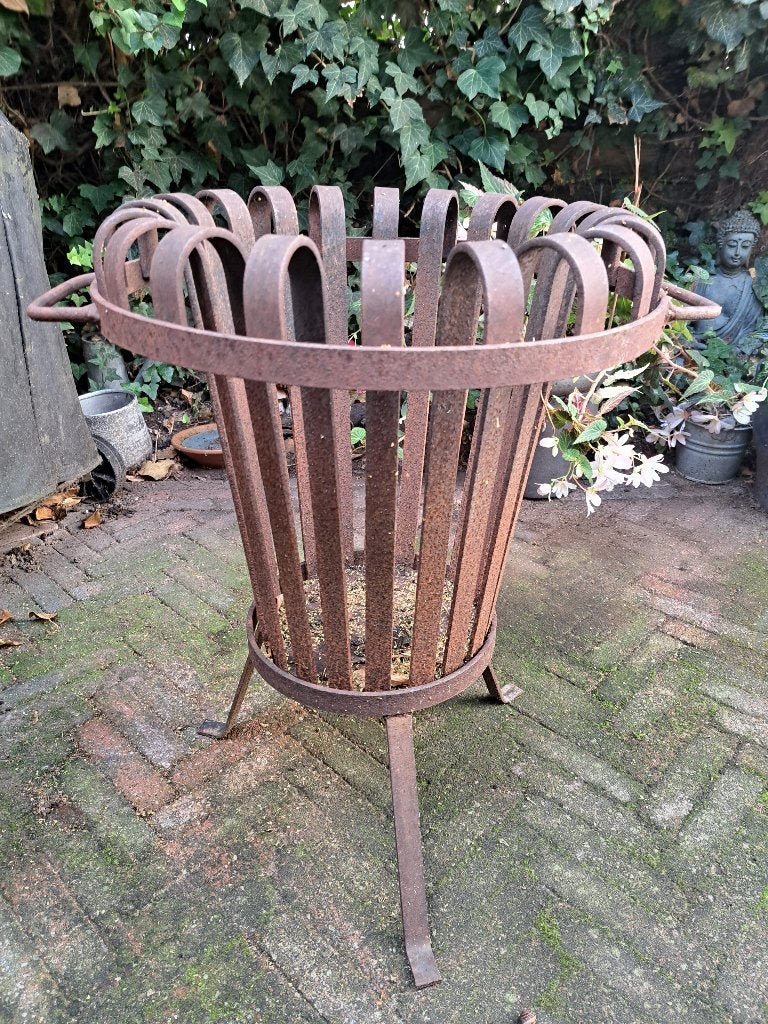 Vuurkorf, Ophalen, Gebruikt, Vuurkorf