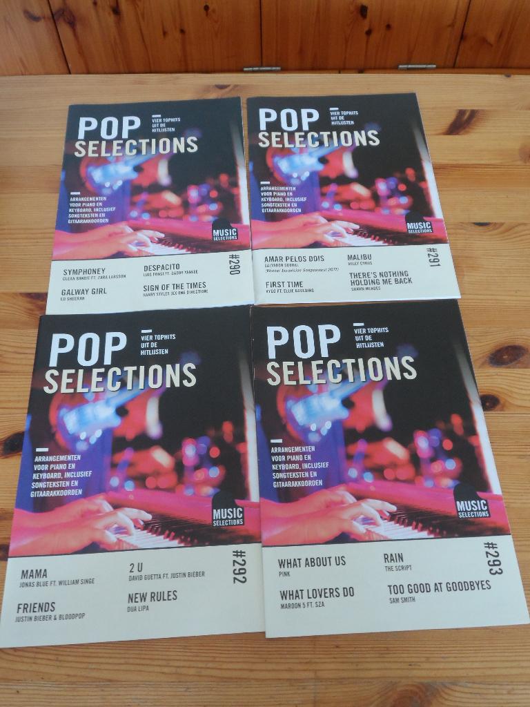 Pop Selections - 290 t/m 293 / 295 / 297 / 298 / 299 / 302, Nieuw, Ophalen of Verzenden, Keyboard, Artiest of Componist