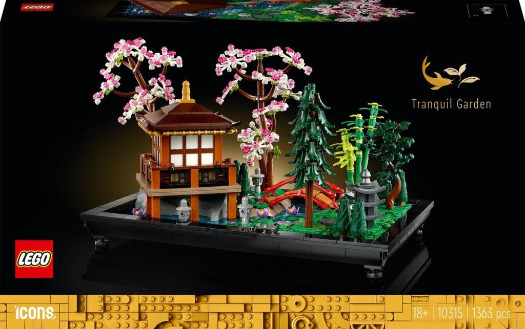 10315 Lego Botanical Tranquil Gardens NIEUW IN DOOS, Lego, Nieuw, Ophalen of Verzenden, Complete set