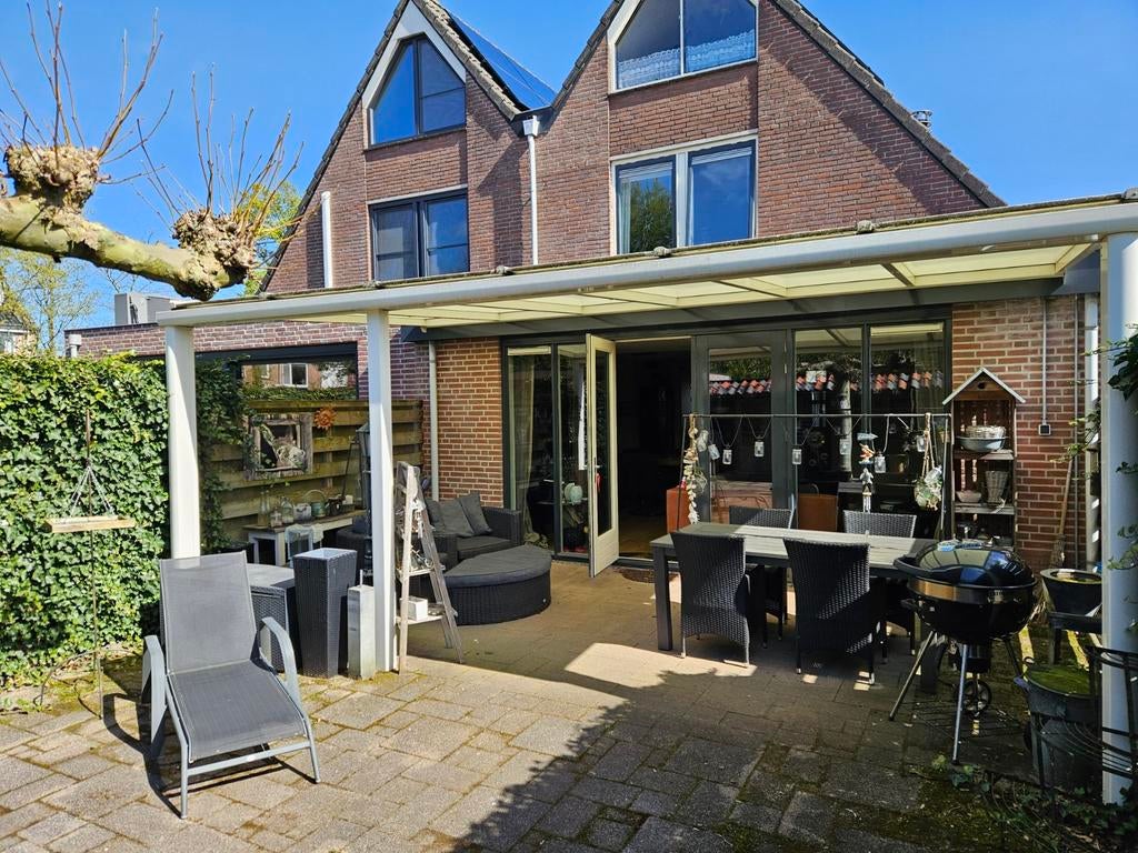 Terrasoverkapping met lichtdoorlatend dak, Tuin en Terras, Overkappingen, Ophalen