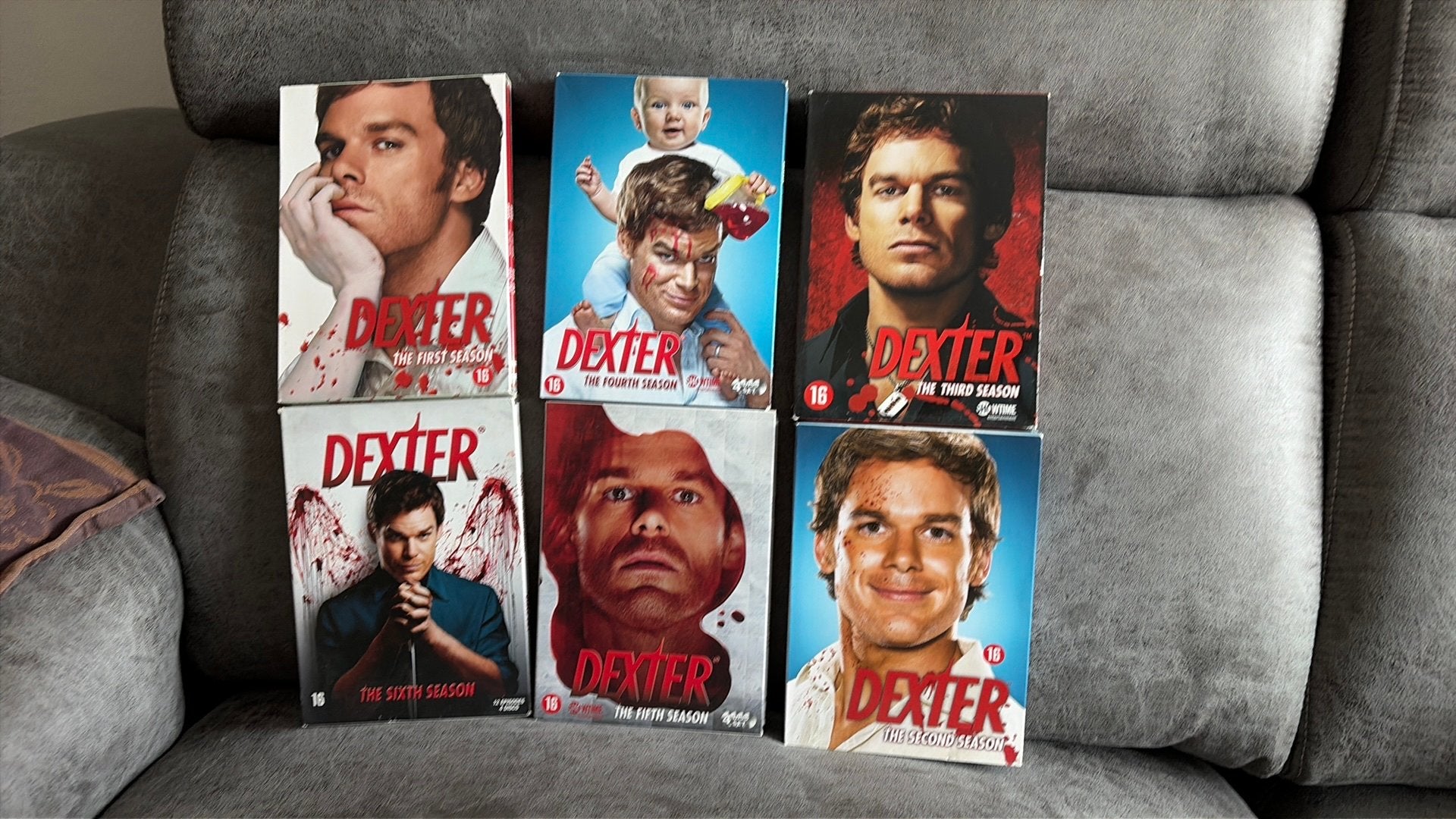 DVD Dexter, Vanaf 12 jaar, Ophalen, Zo goed als nieuw