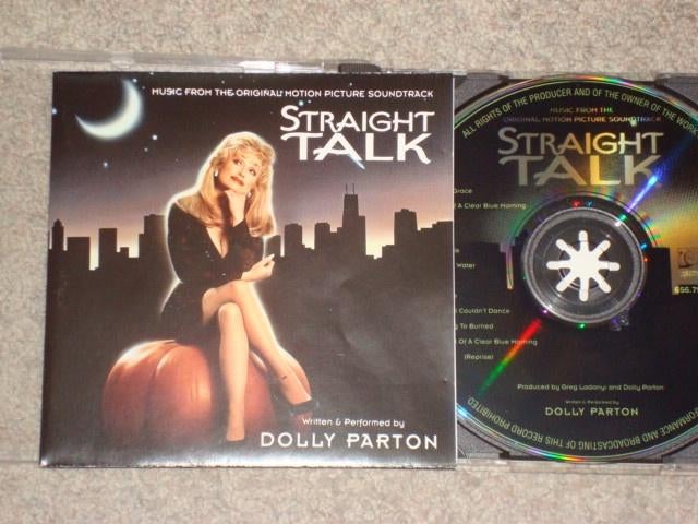 Dolly Parton...Straight Talk..picture soundtrack, Ophalen of Verzenden, Zo goed als nieuw