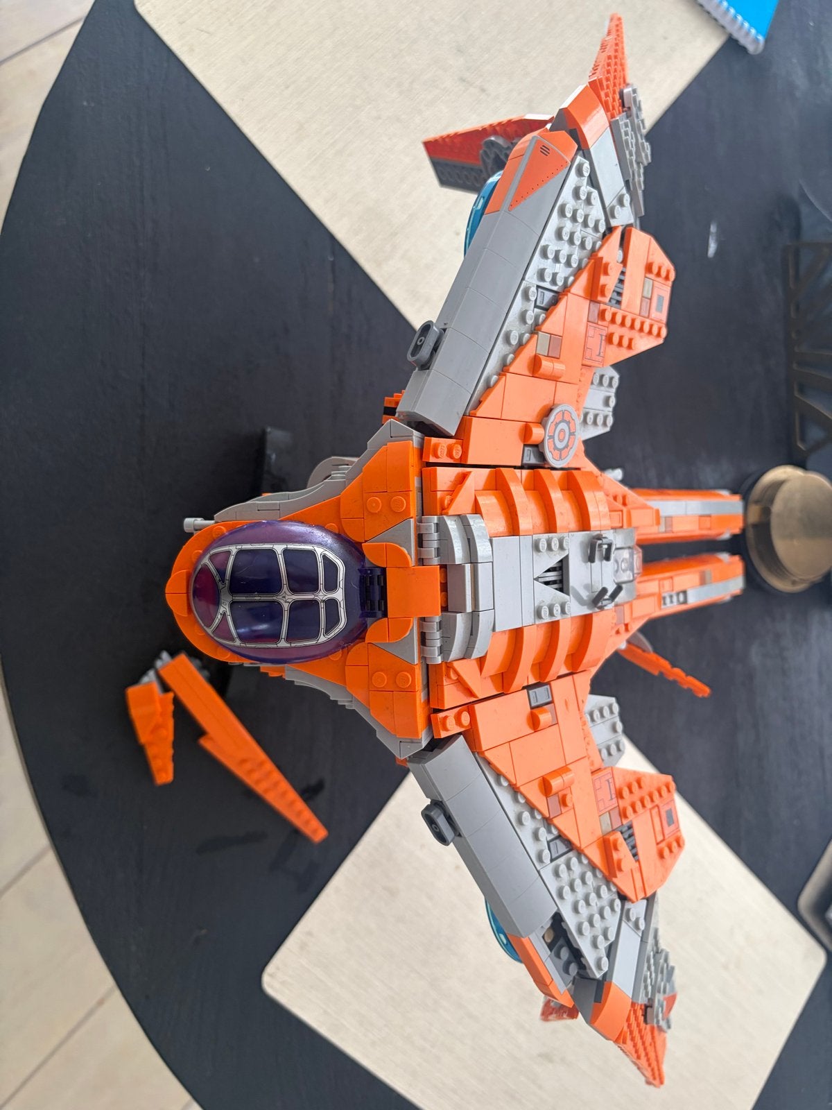Lego Guardians of the Galaxy ruimteschip, Ophalen of Verzenden, Zo goed als nieuw