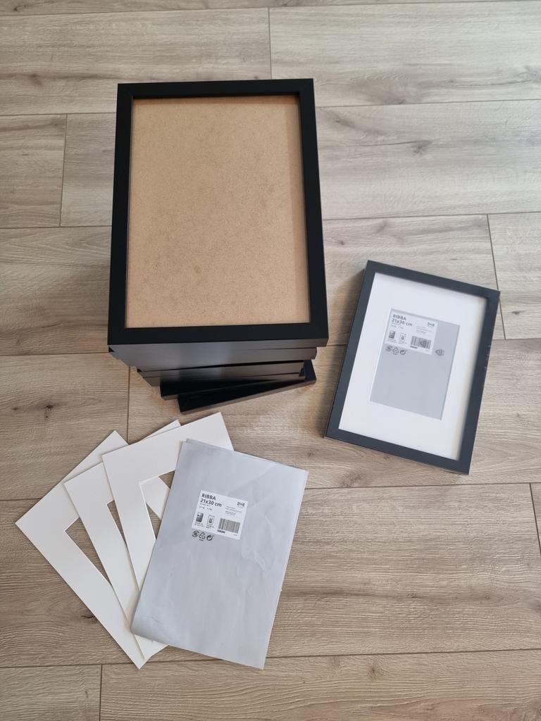 11x IKEA Ribba Fotolijst 21x30cm, Ophalen of Verzenden, Nieuw