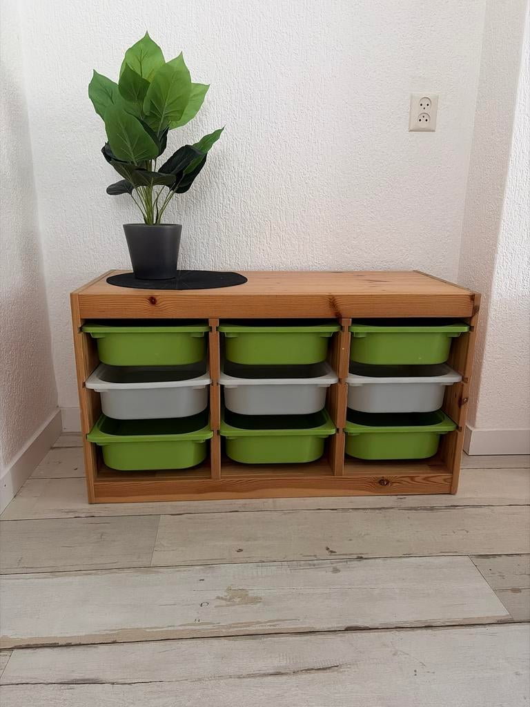 IKEA Trofast opbergcombinatie met bakken, Ophalen, 50 tot 100 cm, Zo goed als nieuw, Minder dan 100 cm
