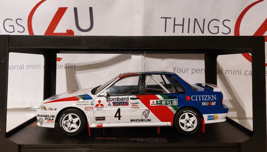 Ixo 1:18 Mitsubishi Galant VR-4 #4 RAC Rally 1990 Vatanen, Ophalen of Verzenden, Nieuw, Auto, Overige merken