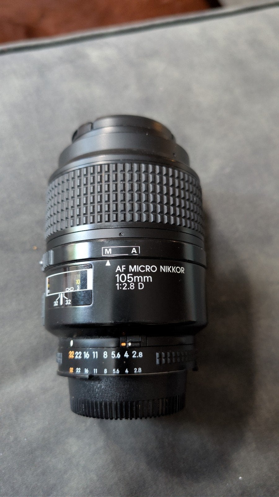 Nikon AF Micro Nikkor 105mm 1:2.8 D Macro Lens, Ophalen, Gebruikt, Nikon, Macrofunctie