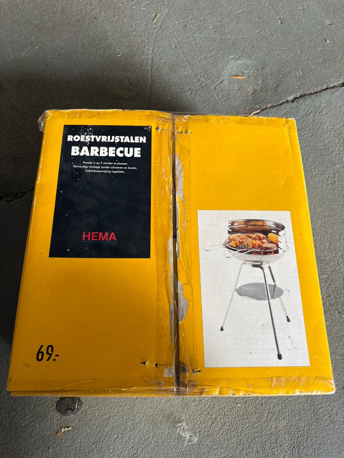 Barbecue compleet, Ophalen of Verzenden, Zo goed als nieuw