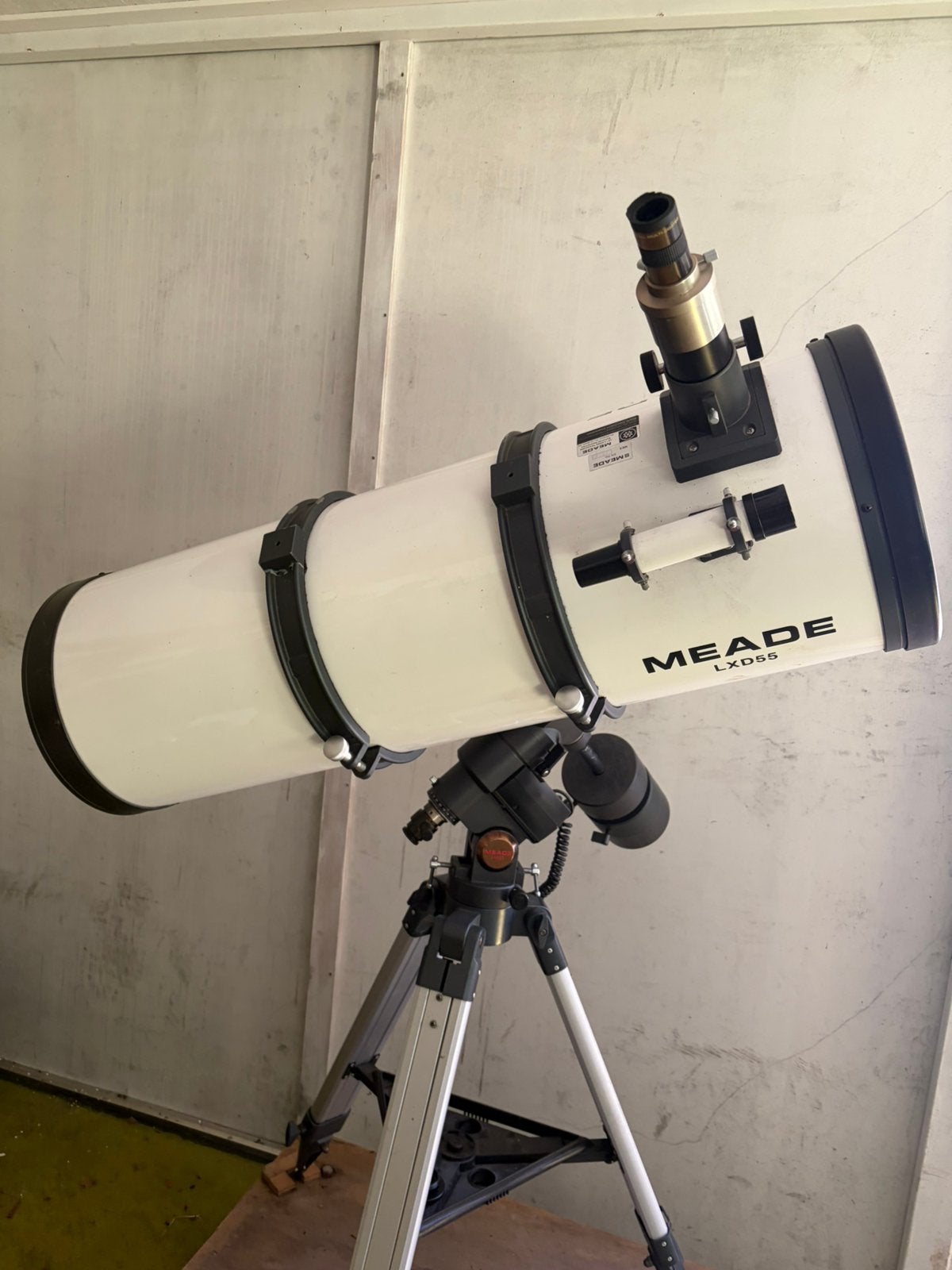 Telescoop Meade, Ophalen, Gebruikt, 200 mm of meer, Met statief