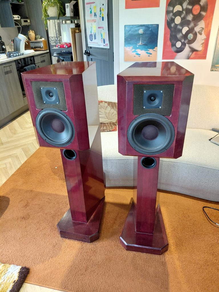 Ongekend muzikale zelfbouw speakers obv Cabasse 35kg ps, Gebruikt, 120 watt of meer, Front, Rear of Stereo speakers, Ophalen