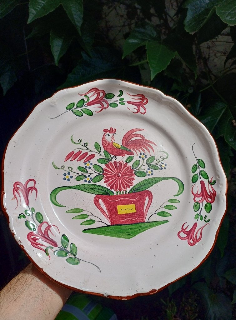 Antieke Franse schaal, Ophalen of Verzenden