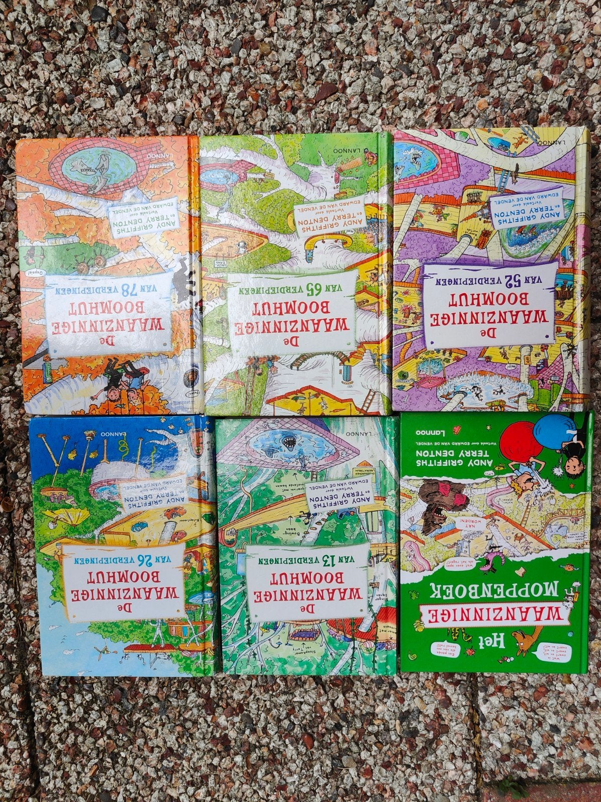 De waanzinnige boomhut 13, 26, 52, 65, 78 en moppenboek, Ophalen of Verzenden, Zo goed als nieuw, Jef Cumps