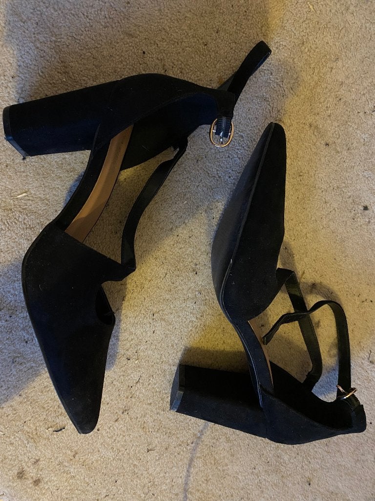 Hakken maat 41, Ophalen, Zwart, Zo goed als nieuw, Schoenen met hoge hakken