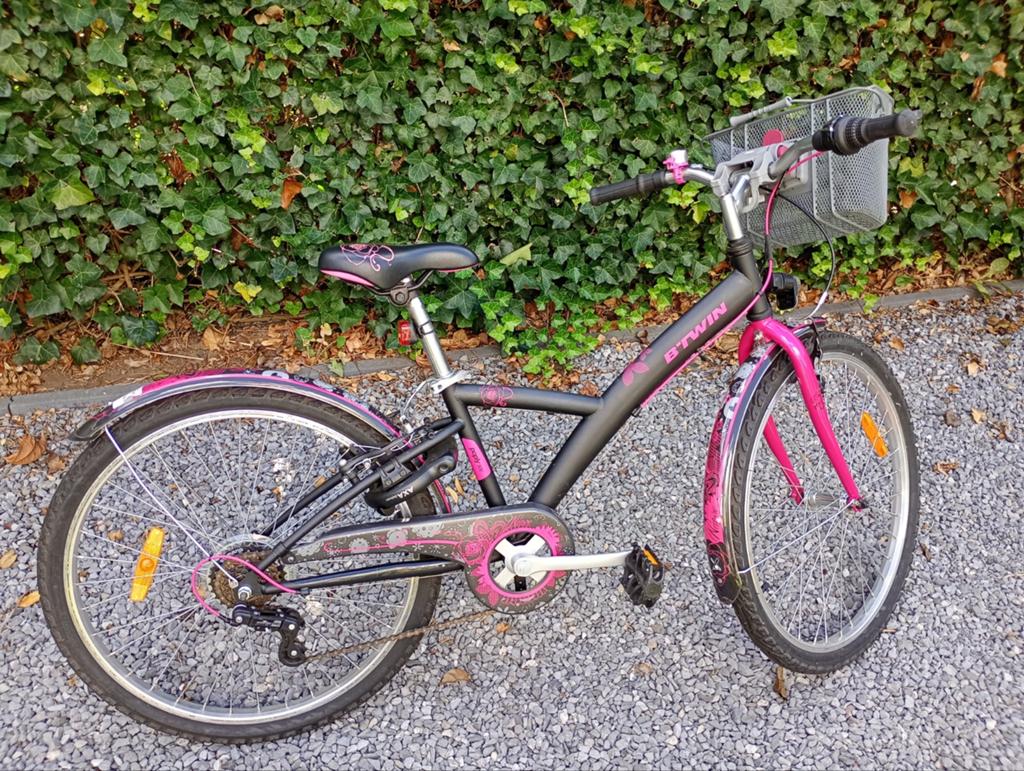 B'twin Poply 500 meisjesfiets, Fietsen en Brommers, Fietsen | Meisjes, Ophalen, Velgrem, Versnellingen, Btwin