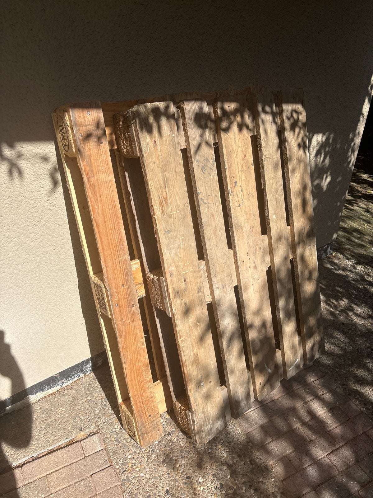 Gratis Statiegeld pallets, 2 stuks, Ophalen, Overige typen