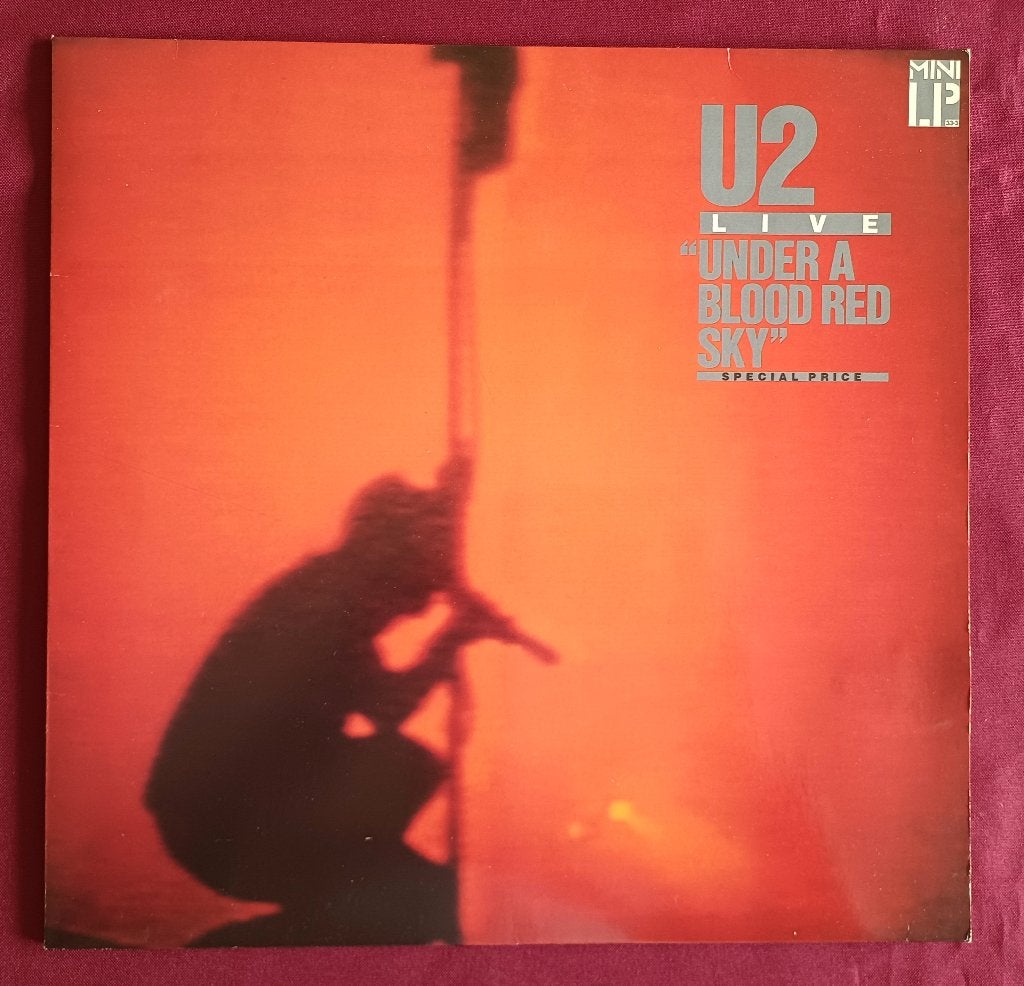 LP U2 Under A Blood Red Sky 1983, LP, Overige genres, Ophalen of Verzenden, Zo goed als nieuw