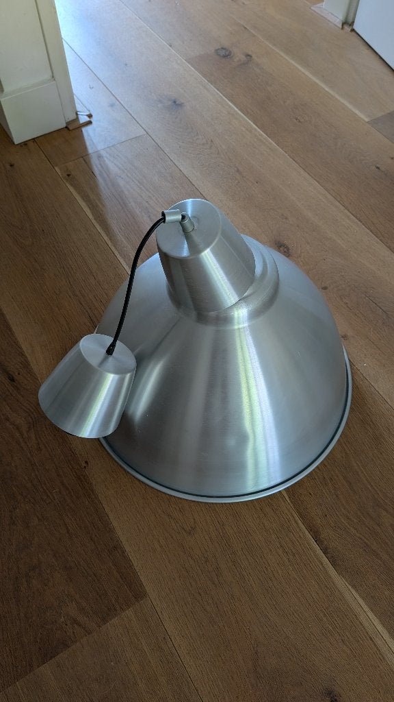 Hanglamp | ceiling hanging lamp, Zilver, Gebruikt, Hanglamp, E27 (groot)