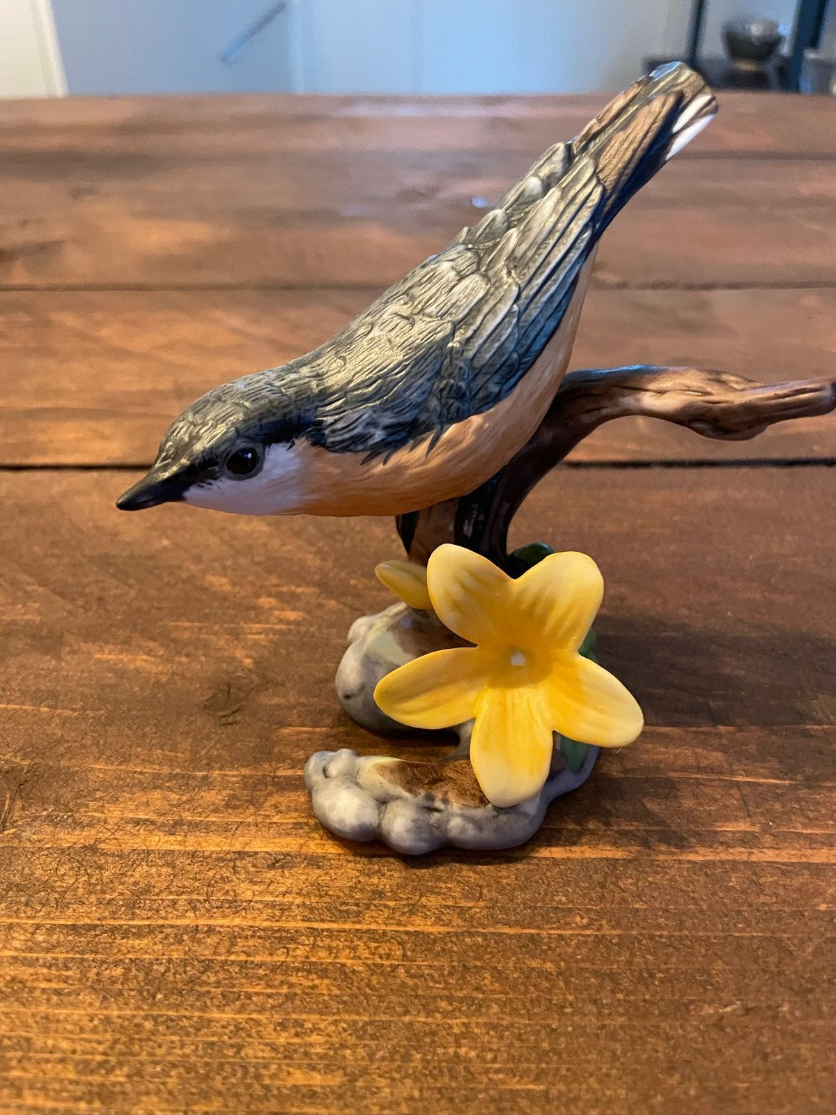 Franklin Mint Nuthatch porseleinen beeldje 1986, Ophalen