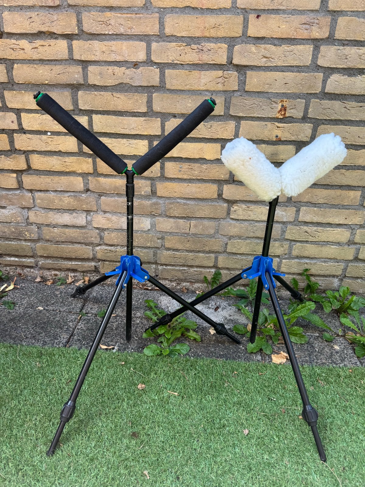 Hengelsteun in een set van 2., Ophalen, Gebruikt, Overige typen