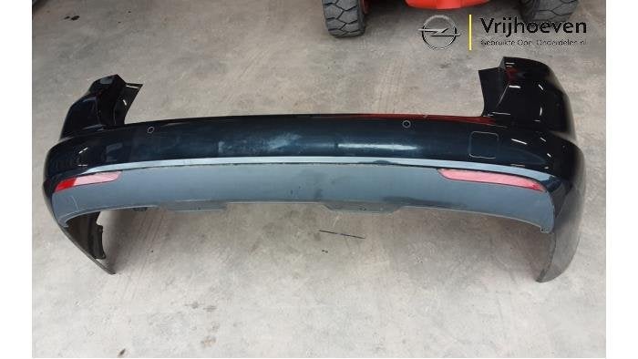 Achterbumper van een Opel Astra (Astra K 15-) (Z22C), Gebruikt, -, -, Opel
