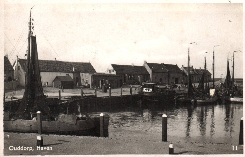 Ansichtkaart Ouddorp, Ophalen of Verzenden, Zeeland