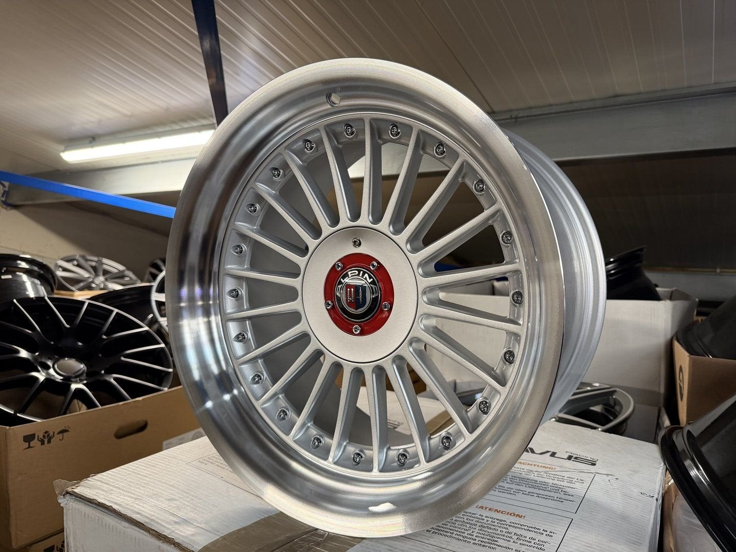 NIEUW 17inch BMW Alpina Style Breedset Velgen E39 E38 E60 E3, Auto-onderdelen, Banden en Velgen, -, -, Banden en Velgen, Nieuw
