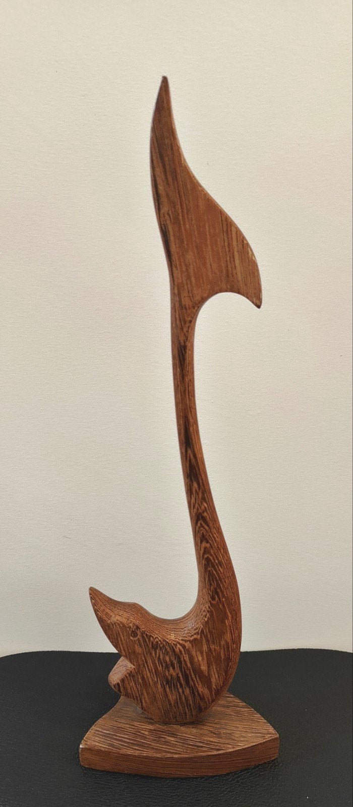 Houten zwaan design, Houtsnijwerk, Ophalen of Verzenden, 20 - 50 cm, Hout