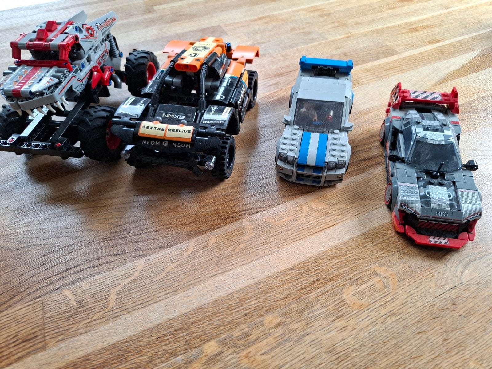 4x lego auto's, Ophalen of Verzenden, Zo goed als nieuw, Overige merken