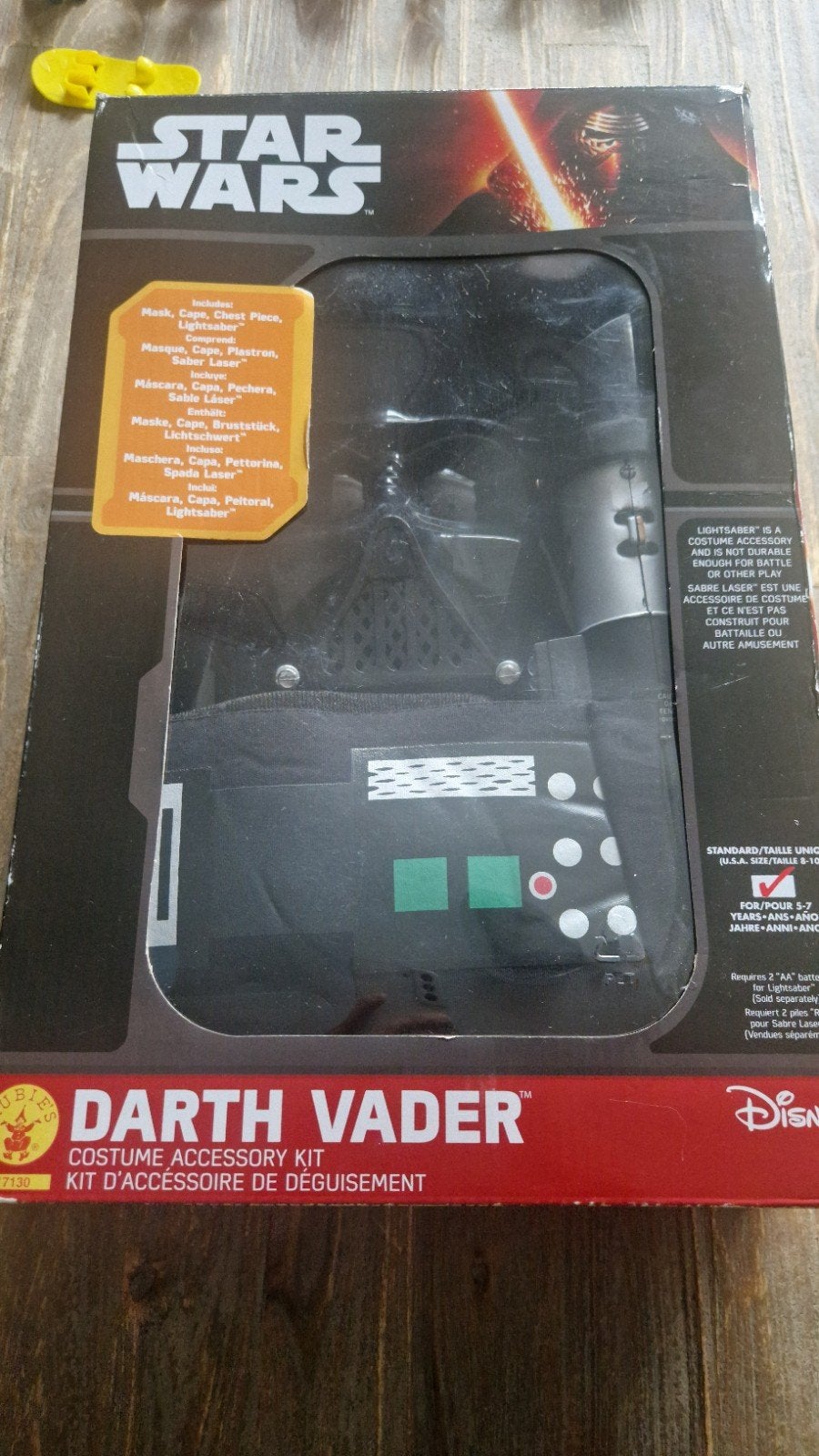 Darth Vader Kostuum voor Kinderen - Star Wars Verkleedset, Kinderen en Baby's, Carnavalskleding en Verkleedspullen, Ophalen, Jongen of Meisje