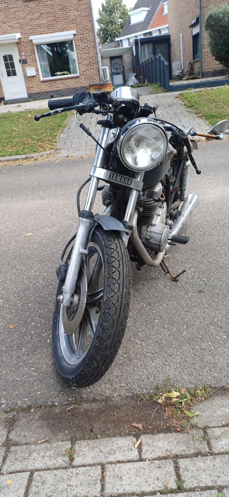 Yamaha XS400 oldtimer, Motoren, Ophalen, Gebruikt