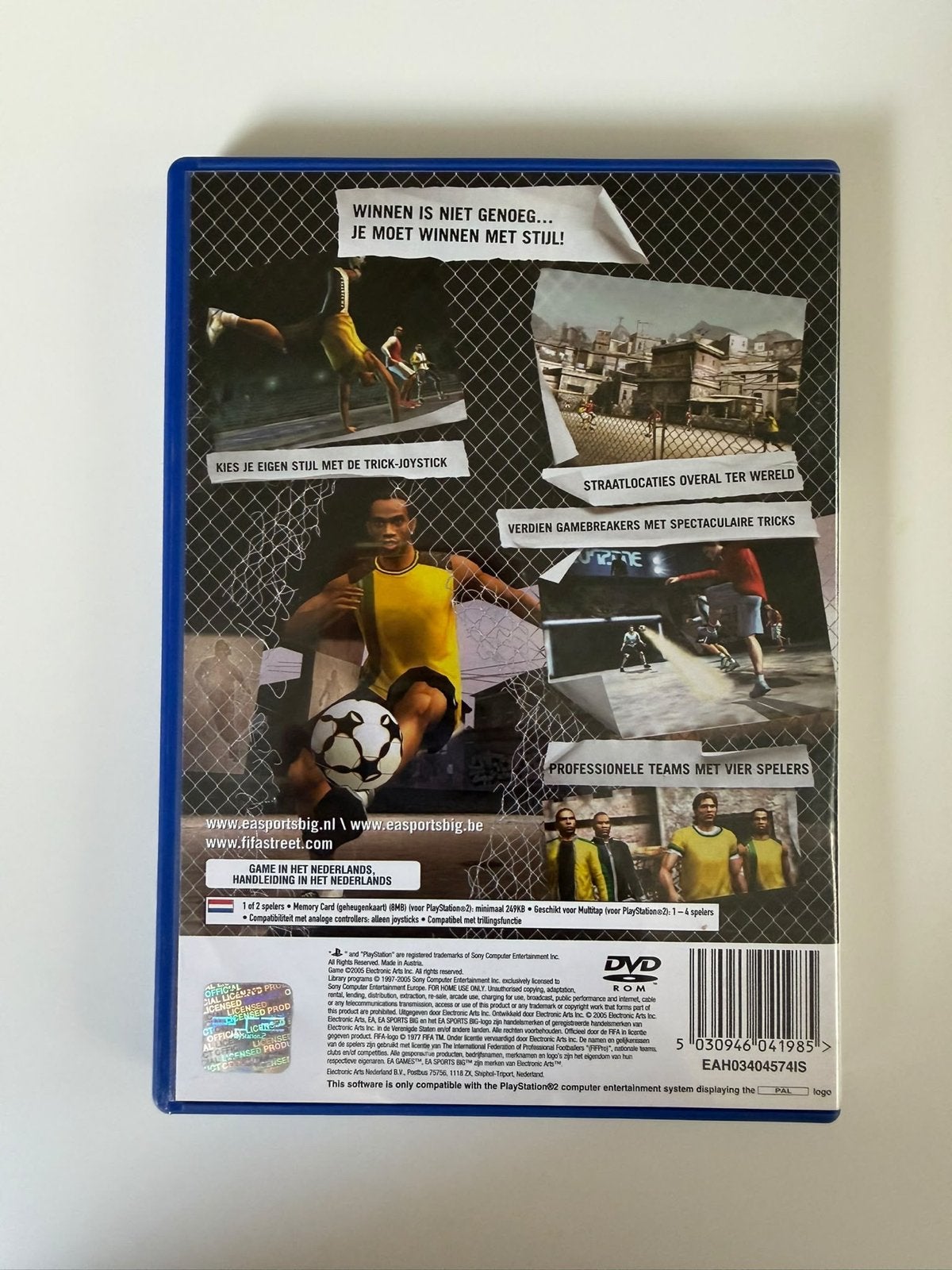 Fifa Street PS2 - Compleet met boekje, Spelcomputers en Games, Games | Sony PlayStation 2, Gebruikt, 2 spelers, Eén computer, Ophalen of Verzenden