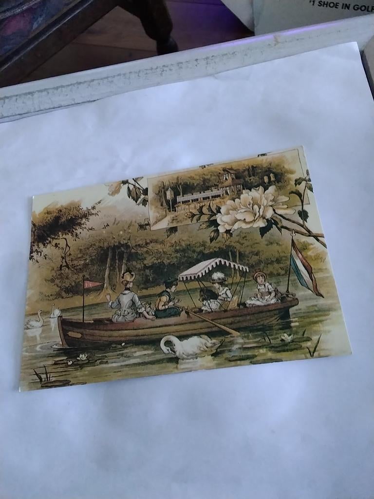 ILLUSTRATIE UIT DE JEUGD VAN KONINGIN WILHELMINA, Ophalen of Verzenden, 1920 tot 1940