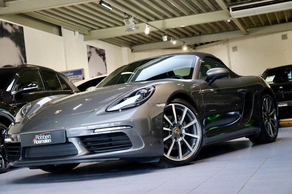Porsche 718 Boxster 2.0 Sport Uit|Elek. zetels|Cam|PASM, Auto's, Porsche, Automaat, Achterwielaandrijving, Gebruikt, 4 cilinders