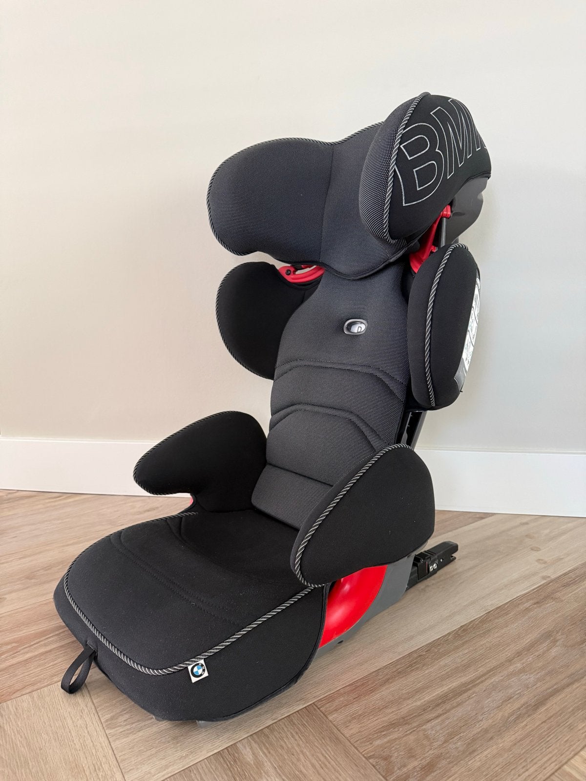 BMW Kinderzitje autostoel Groep 2/3 met Isofix, 15 t/m 36 kg, Verstelbare rugleuning, Zo goed als nieuw, Isofix