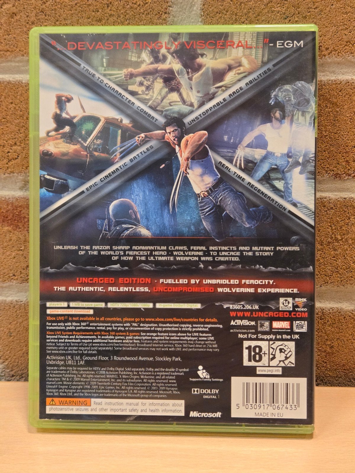 X-Men Origins Wolverine - Xbox 360, Avontuur en Actie, Schiphol, Gebruikt, Vanaf 18 jaar