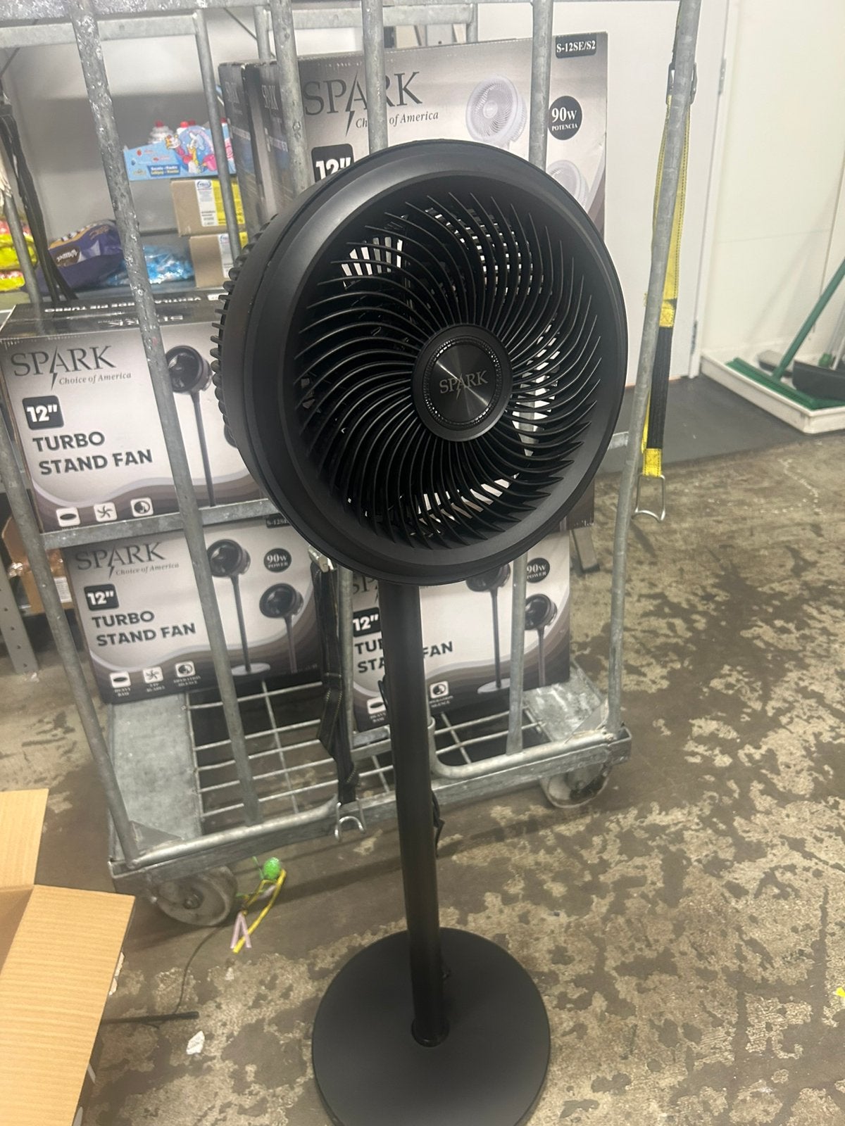 Zeer sterke wind kracht ventilators, Ophalen of Verzenden, Zo goed als nieuw, Vloerventilator