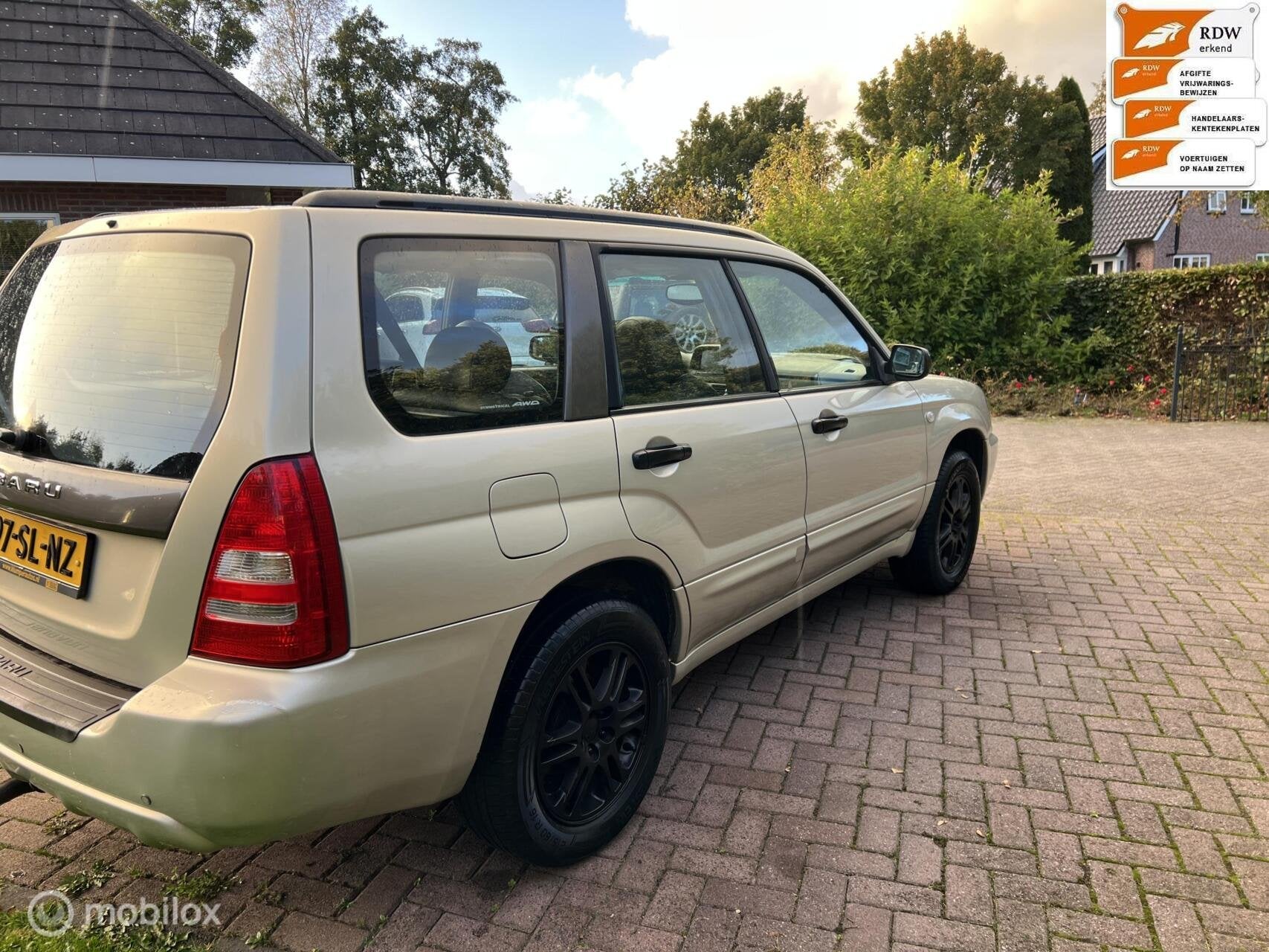 Sportieve Subaru Forester 2.5 Turbo AWD XT bj 2006 nwe apk, Auto's, Gebruikt, 4 cilinders, 2000 kg, Bedrijf