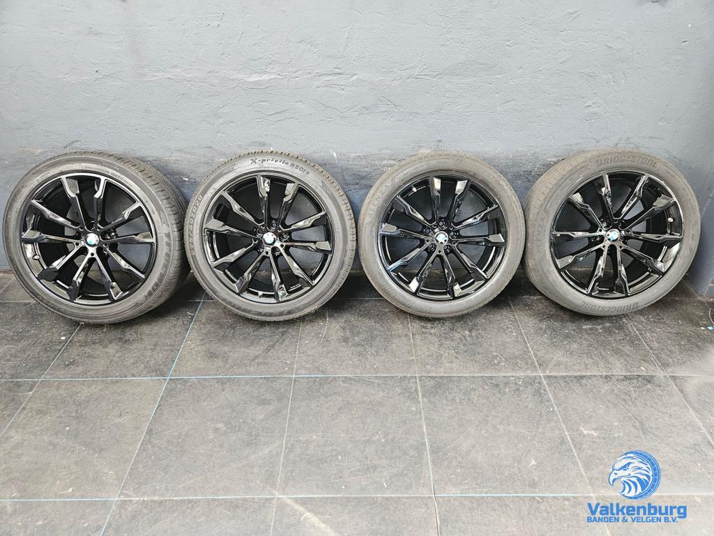 Originele BMW X3 X4 G01 G02 Style 699M 20 inch breedset zwar, -, -, Banden en Velgen, Ophalen of Verzenden