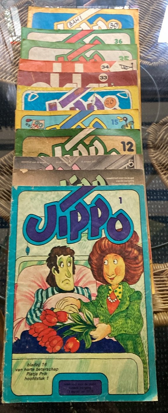 26 hele oude strips. Okki,S&S. L&H.Bugs B.T&J. Jippo., Meerdere comics, Ophalen, Zo goed als nieuw, Europa