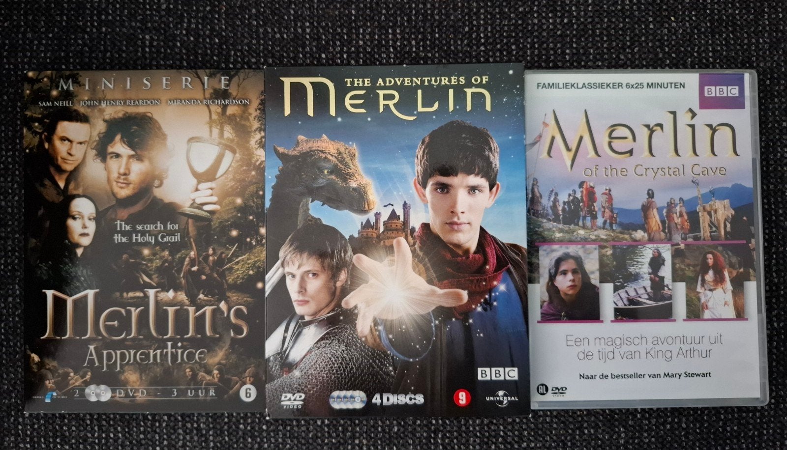 Merlin DVD Boxen, Cd's en Dvd's, Nederlands, Seizoen 1, Ophalen of Verzenden, Inclusief doosje
