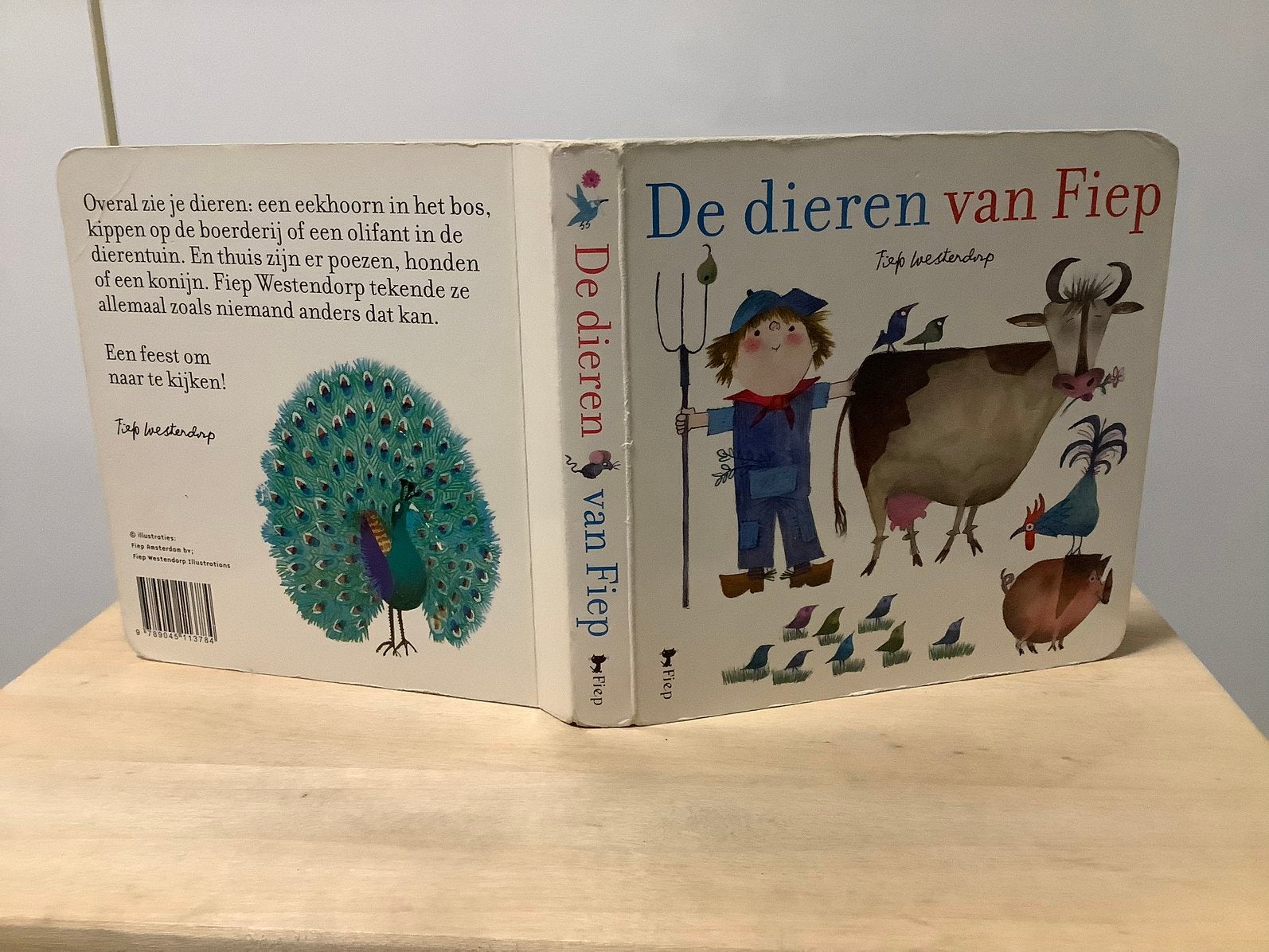 Boekje aparte uitgave alle dieren van Fiep peuter educatief, Ophalen of Verzenden, Gelezen, 2 tot 3 jaar